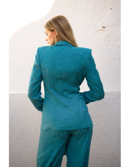 Veste et pantalon à large jambe