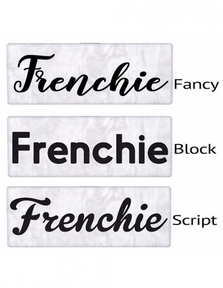 Custom clutch with name - multiple colors Lauren Lynn London Accessories - 8