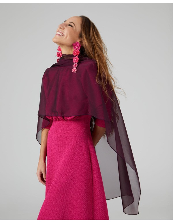 Couche longue en gaze vinicole cationique à double fil